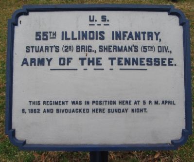 55th Illinois Infantry Tablet image. Click for full size.