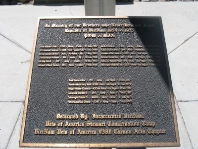 Nevada Viet Nam Memorial Marker image. Click for full size.