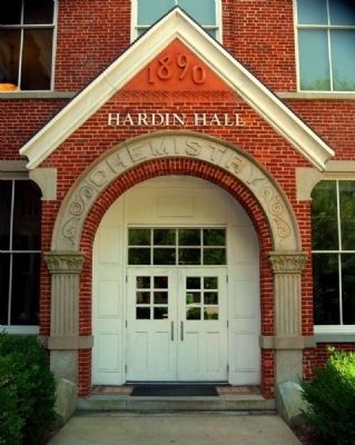 Hardin Hall Side Entrance<br>Clemson University Historic District #2 image. Click for full size.