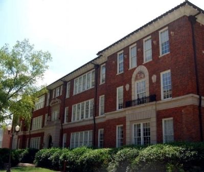 Riggs Hall (1927)<br>Clemson University Historic District #2<br>View of Architectural Pavilion image. Click for full size.