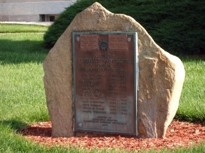 Revolutionary War Memorial Marker. Click for full size. Revolutionary War Memorial Marker image. Click for full size.
