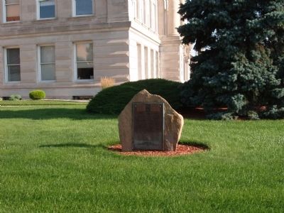 Wide View - - Revolutionary War Memorial Marker. Click for full size. Wide View - - Revolutionary War Memorial Marker image. Click for full size.