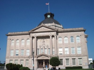 East Side - - Boone County Courthouse. Click for full size. East Side - - Boone County Courthouse image. Click for full size.