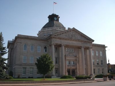 West Side - - Boone County Courthouse. Click for full size. West Side - - Boone County Courthouse image. Click for full size.