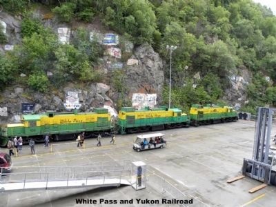 Skagway and White Pass RR locomotives image. Click for full size.