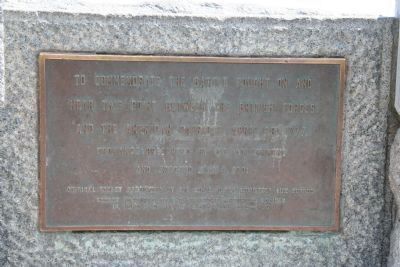 Battle of Westport Commemoration Marker image. Click for full size.