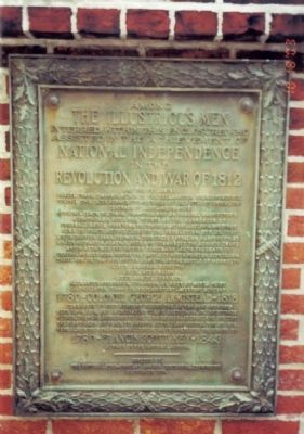 National Independence in the Revolution and War of 1812 Marker. Click for full size. National Independence in the Revolution and War of 1812 Marker image. Click for full size.