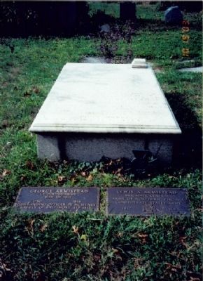 Grave of Brig. General Lewis A. Armistead. Click for full size. Grave of Brig. General Lewis A. Armistead image. Click for full size.