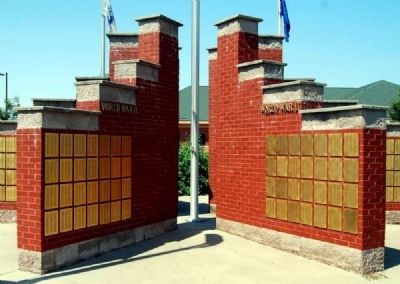 Anderson County Veterans Monument -<br>World War II Section<br>Northeast Corner. Click for full size. Anderson County Veterans Monument -<br>World War II Section<br>Northeast Corner image. Click for full size.