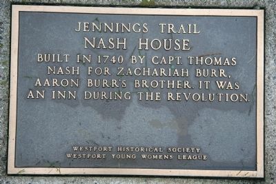 Nash House Marker. Click for full size. Nash House Marker image. Click for full size.