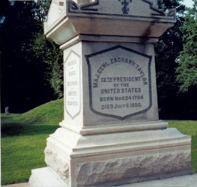 Zachary Taylor Monument image. Click for full size.