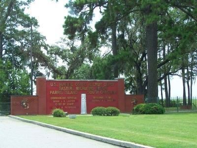 Parris Island Gateway as seen today image. Click for full size.