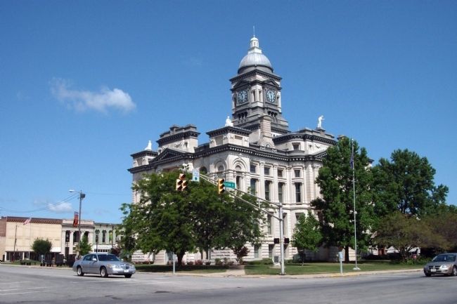 South/East Corner - - Clinton County Courthouse image. Click for full size.