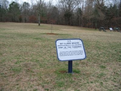 50th Illinois Infantry Position and Tablet image. Click for full size.