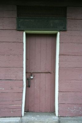 General Anthony Wayne Blockhouse Marker. Click for full size. General Anthony Wayne Blockhouse Marker image. Click for full size.
