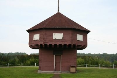 General Anthony Wayne Blockhouse. Click for full size. General Anthony Wayne Blockhouse image. Click for full size.