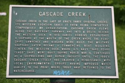 Cascade Creek Marker image. Click for full size.