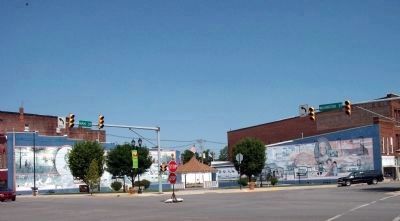 Public Gazebo & Murals - - Across from Navy Club Memorial image. Click for full size.