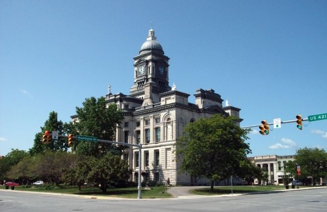 North / East Corner - - Clinton County Courthouse image. Click for full size.