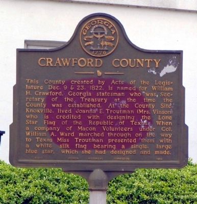 Crawford County Marker image. Click for full size.