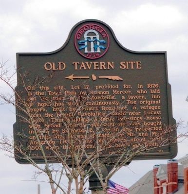 Old Tavern Site Marker. Click for full size. Old Tavern Site Marker image. Click for full size.