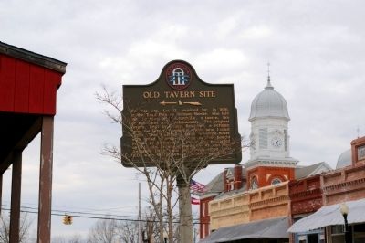 Old Tavern Site Marker. Click for full size. Old Tavern Site Marker image. Click for full size.