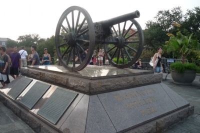 The Washington Artillery Park Memorial Cannon (Model 1861 Parrott Rifle). Click for full size. The Washington Artillery Park Memorial Cannon (Model 1861 Parrott Rifle) image. Click for full size.