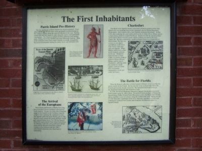 The First Inhabitants Marker image. Click for full size.