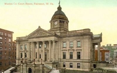 Marion County Courthouse, Fairmont, W. Va. image. Click for full size.