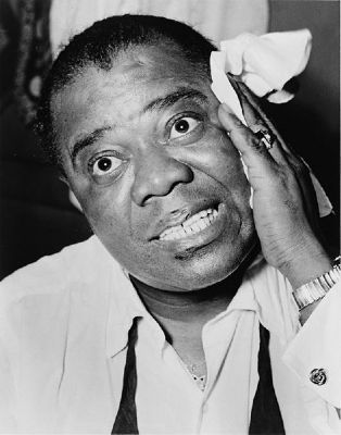 Louis "Satchmo" Armstrong. Click for full size. Louis "Satchmo" Armstrong image. Click for full size.