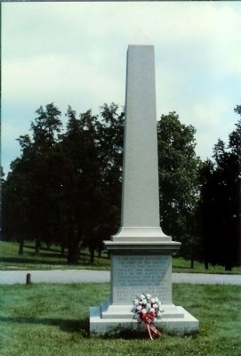 Union Monument Marker. Click for full size. Union Monument Marker image. Click for full size.