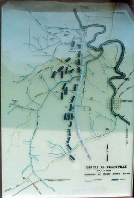 Perryville Battlefield Map image. Click for full size.