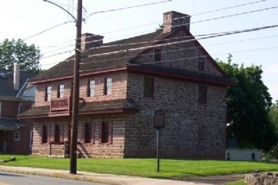 Muhlenberg House and Marker image. Click for full size.