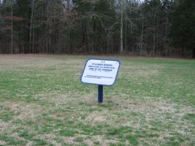 Position Held by the 7th Illinois Infantry. Click for full size. Position Held by the 7th Illinois Infantry image. Click for full size.
