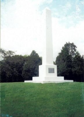 Marker on Stones River National Battlefield. Click for full size. Marker on Stones River National Battlefield image. Click for full size.