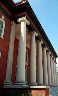 Sikes Hall (1905)<br>Eight-Columned Portico image. Click for full size.