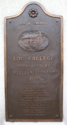 Log College Marker Center Panel image. Click for full size.