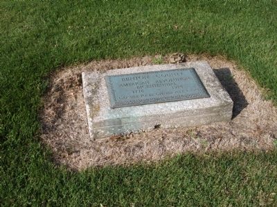 Benton County Time Capsule - - Right of the Flag Pole... image. Click for full size.