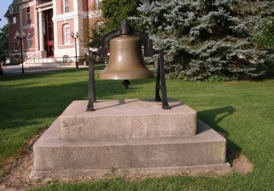 1874 Bell - - Behind Flag Pole...... image. Click for full size.