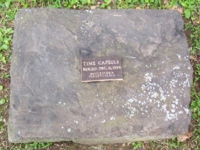 Time Capsule Next to Marker image. Click for full size.
