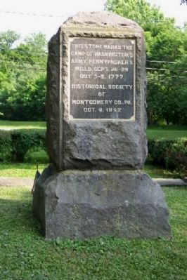 Washington's Headquarters Monument. Click for full size. Washington's Headquarters Monument image. Click for full size.