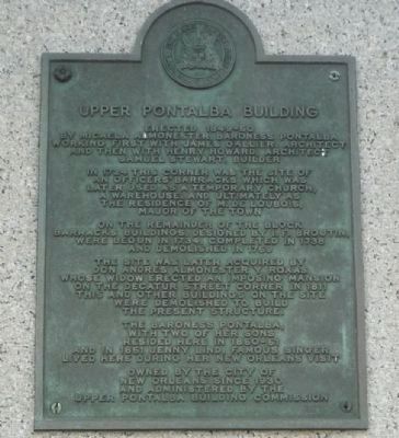 Upper Pontabla Building Marker, Panel 1. Click for full size. Upper Pontabla Building Marker, Panel 1 image. Click for full size.