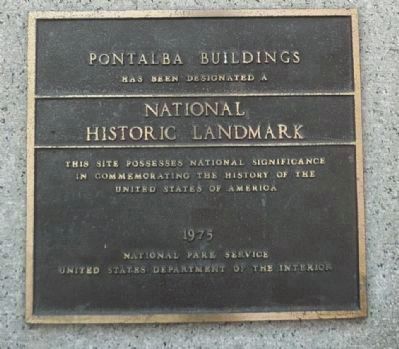 Upper Pontabla Building Marker, Panel 2 image. Click for full size.