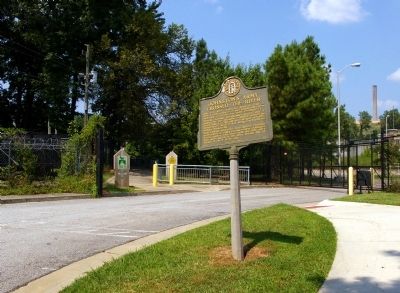 Johnston’s Army Crossed the River Marker. Click for full size. Johnston’s Army Crossed the River Marker image. Click for full size.