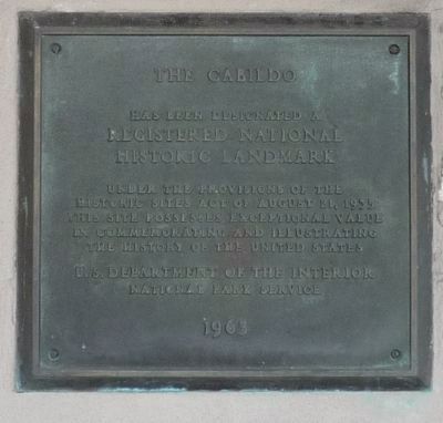 The Cabildo Marker - Panel 2 image. Click for full size.