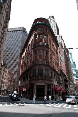 Delmonico's Building Marker image. Click for full size.