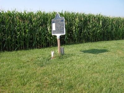 Looking South - - New Purchase Boundary Marker image. Click for full size.