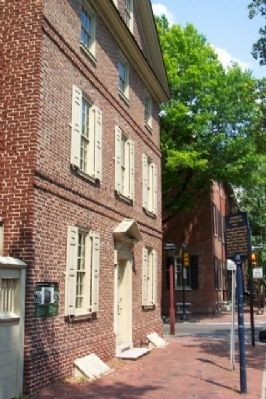 Thaddeus Kosciuszko National Memorial and Marker. Click for full size. Thaddeus Kosciuszko National Memorial and Marker image. Click for full size.