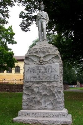 Charles Allen Smith Monument. Click for full size. Charles Allen Smith Monument image. Click for full size.