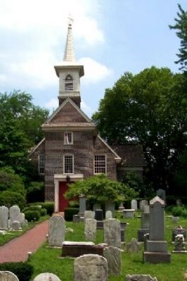 Gloria Dei Church and Burial Ground image. Click for full size.